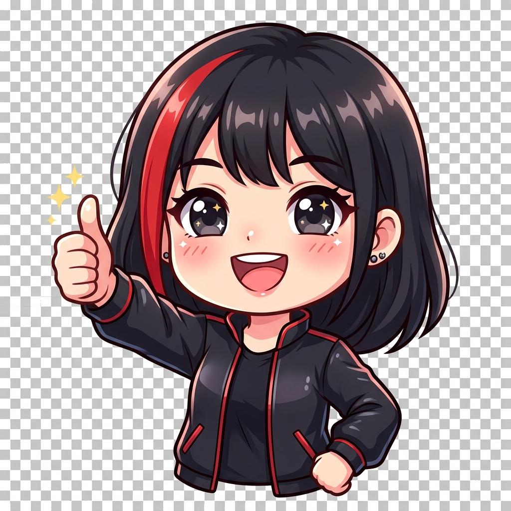 Chibi giving thumbs up